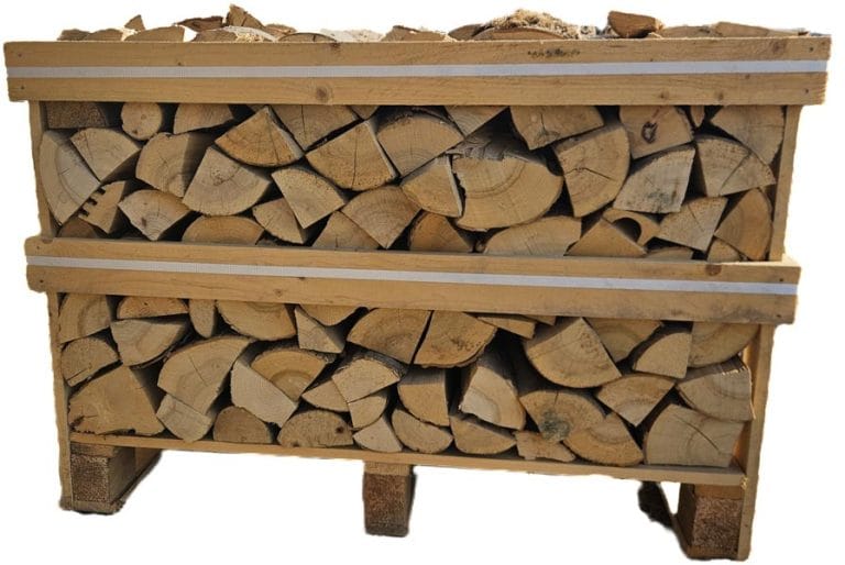 Small Crate of Kiln Dried Birch Logs