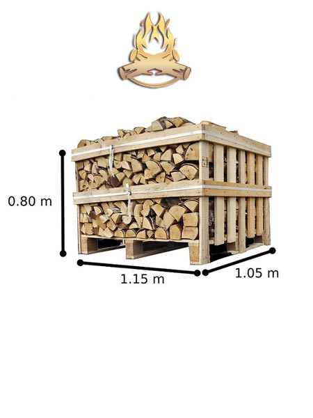 Choose Small Crates of Kiln Dried Logs